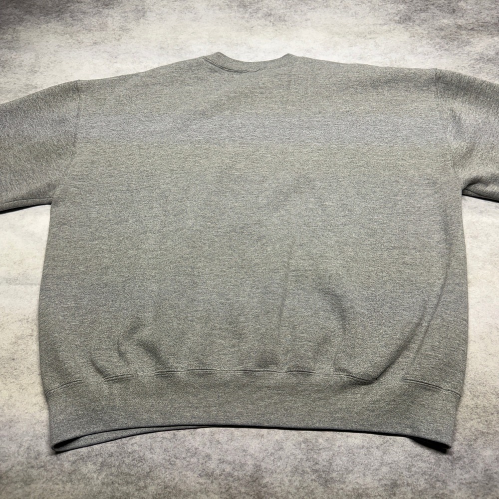 Vintage 90s Russell Athletic East Tennessee Bucs Sweatshirt Gray 3XL Made in USA - Picture 5 of 8
